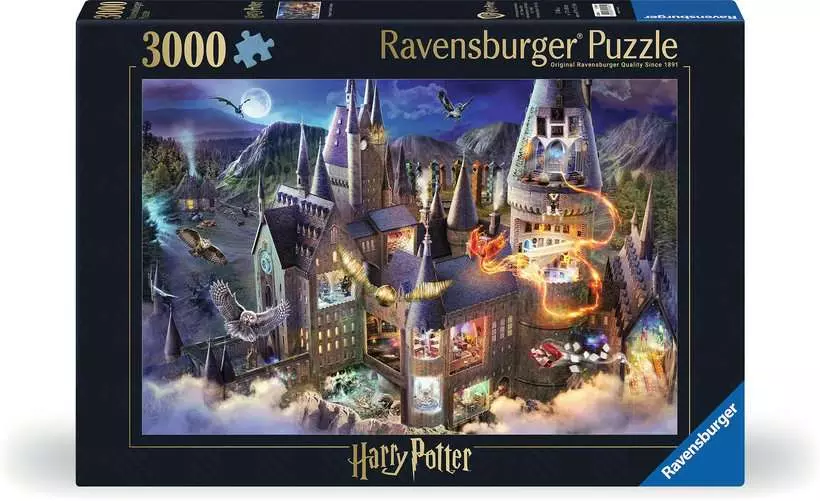 Harry Potter: Hogwarts Castle - Standard Adult Puzzle, 3000 Pieces