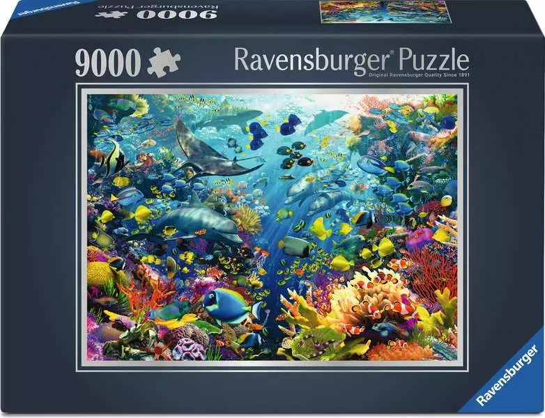 Underwater Paradise - Large Jigsaw Puzzles, 9000 Pieces
