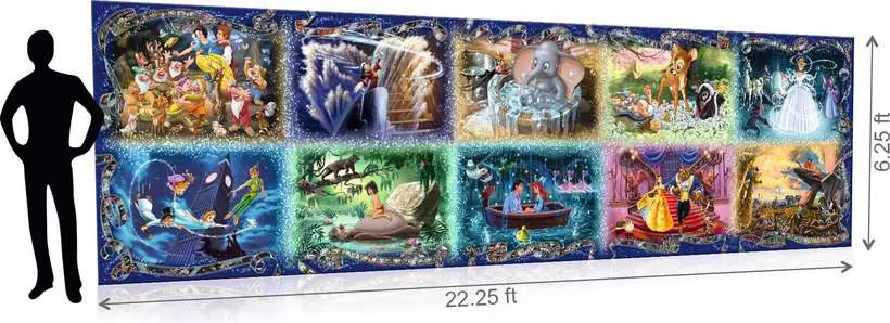 Memorable Disney Moments - Large Jigsaw Puzzles, 40,320 Pieces