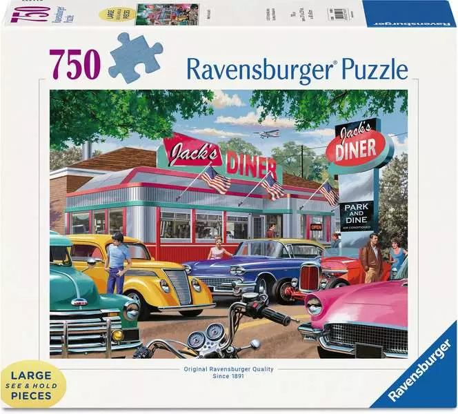 Meet You at Jack's - Larger Puzzle Pieces, 750 Pieces (Large)