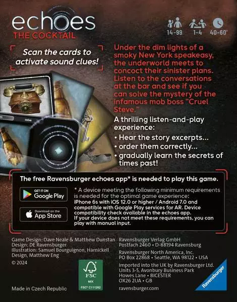 echoes: The Cocktail - A Thrilling and Immersive Audio Mystery Game