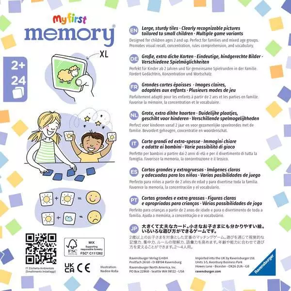 My First Memory®: My Favorite Things - Memory Game