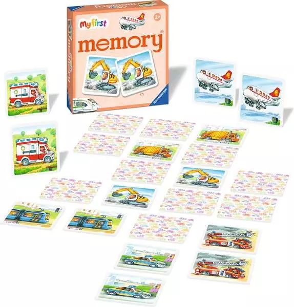 My First Memory®: Vehicles - Memory Game