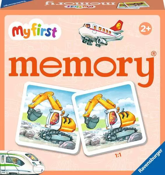 My First Memory®: Vehicles - Memory Game