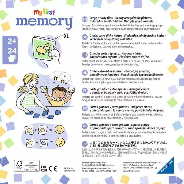 My First Memory®: Vehicles - Memory Game