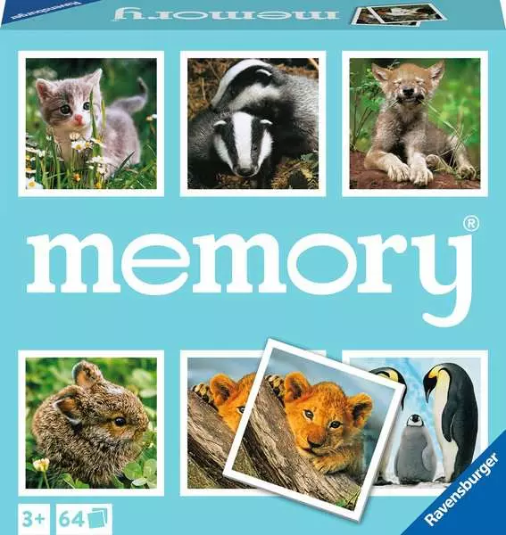Memory®: Baby Animals - Memory Game
