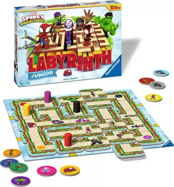 Spidey and His Amazing Friends: Labyrinth Junior - Sliding Game