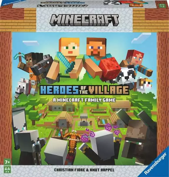Minecraft Heroes of the Village - Board Game