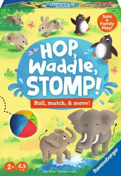 Hop, Waddle, Stomp! - An Active Animal Puzzle Game
