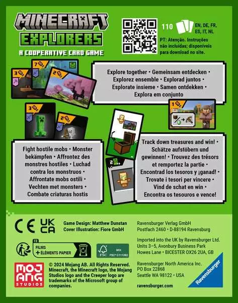 Minecraft Explorers - Card Game