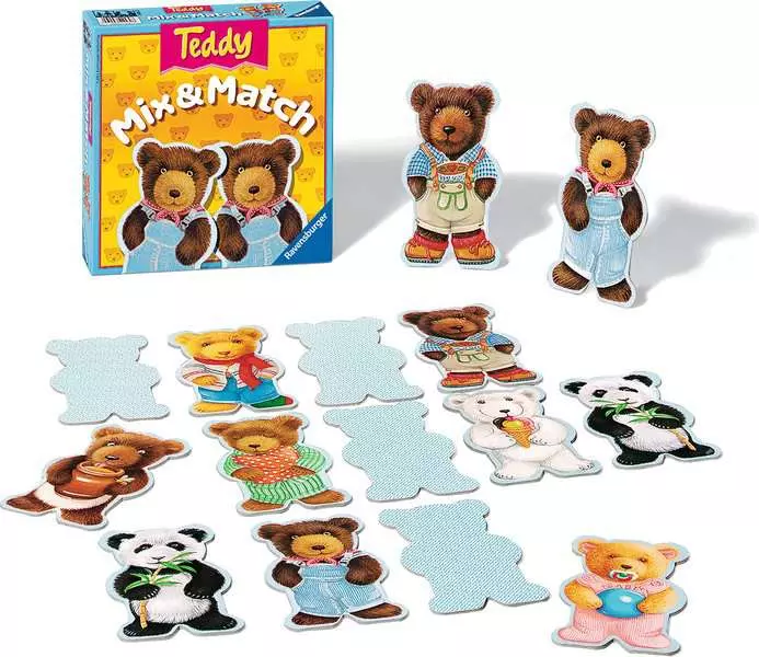 Teddy Mix & Match - Memory Game