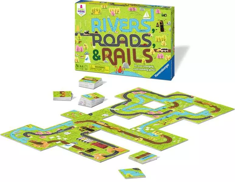 Rivers, Roads And Rails - Lego Game