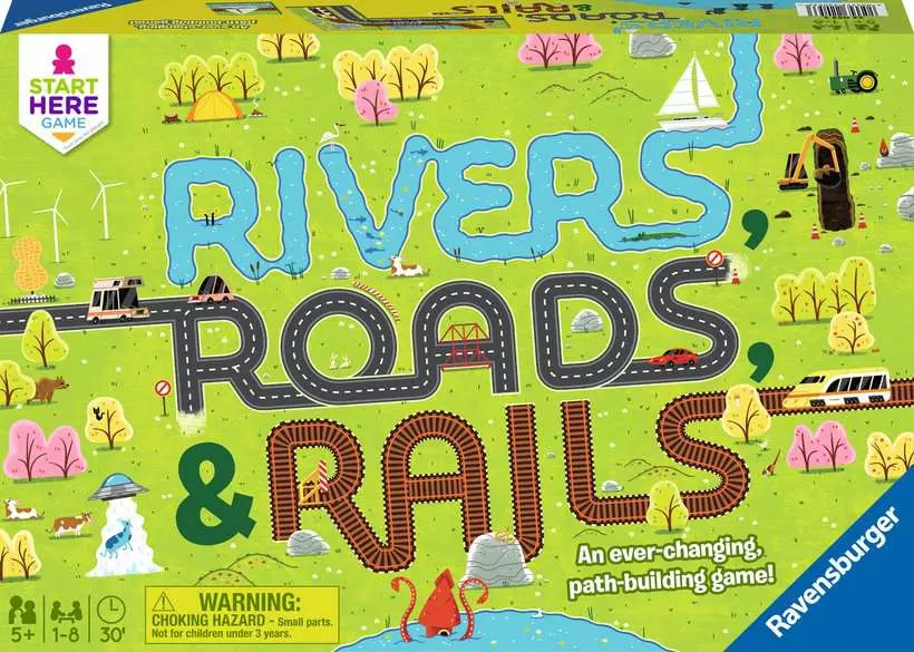Rivers, Roads And Rails - Lego Game