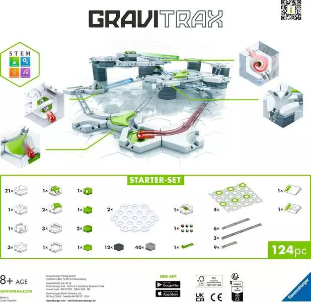 GraviTrax BASE: Starter Set - Construction Game