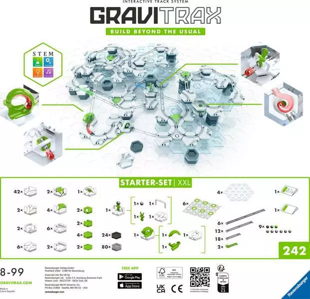 GraviTrax BASE: Starter Set - Construction Game, XXL