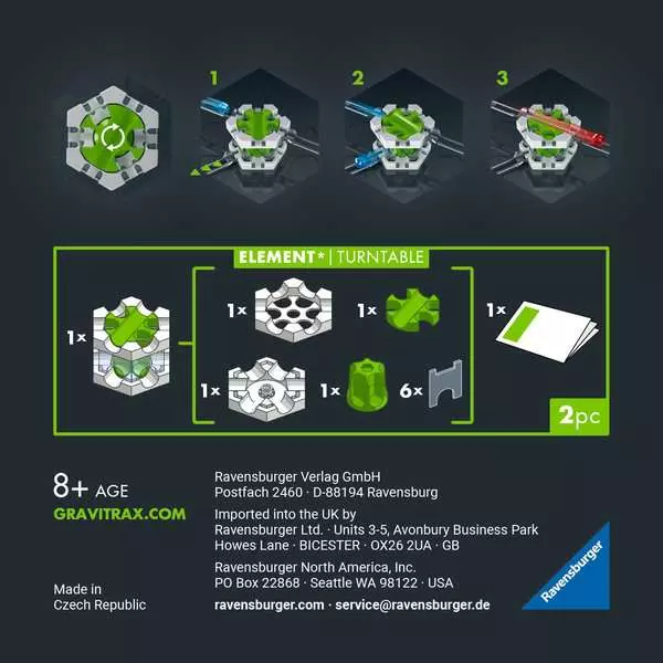 GraviTrax PRO: Turntable Element - Construction Game