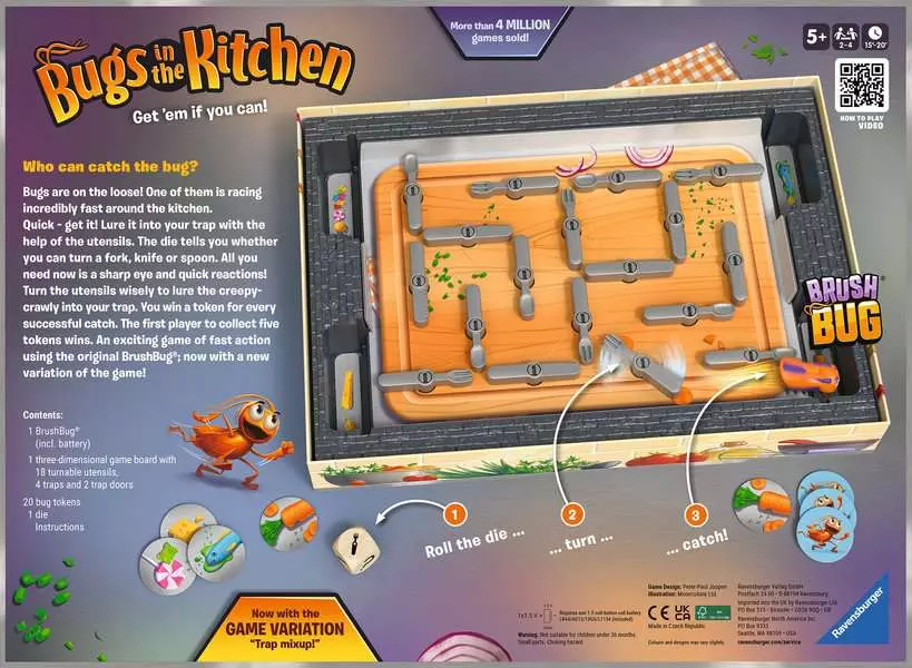 Bugs in the Kitchen (English) - Action Game