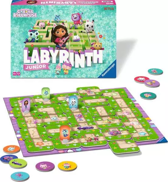 Gabby's Dollhouse: Labyrinth Junior - Sliding Game