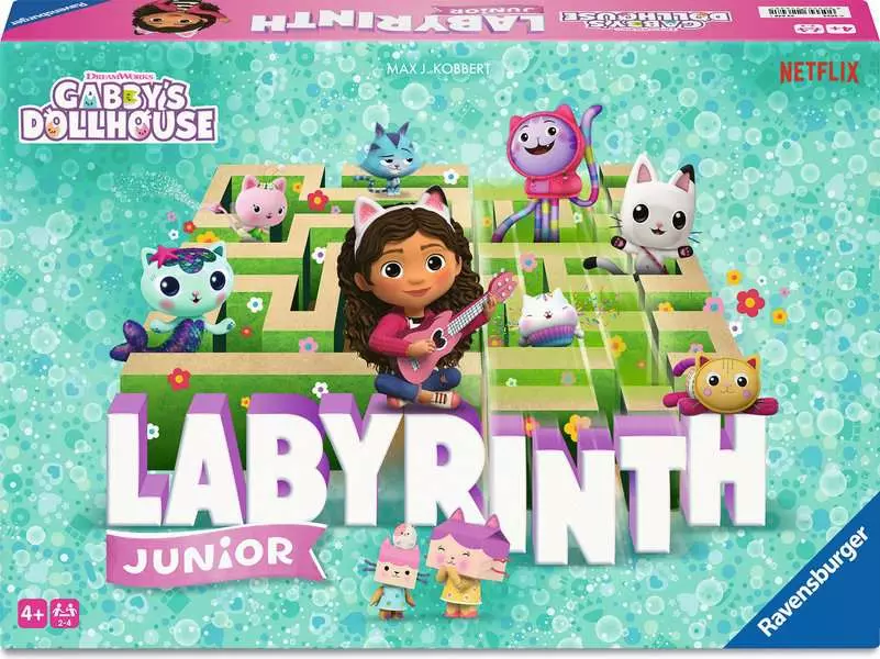 Gabby's Dollhouse: Labyrinth Junior - Sliding Game