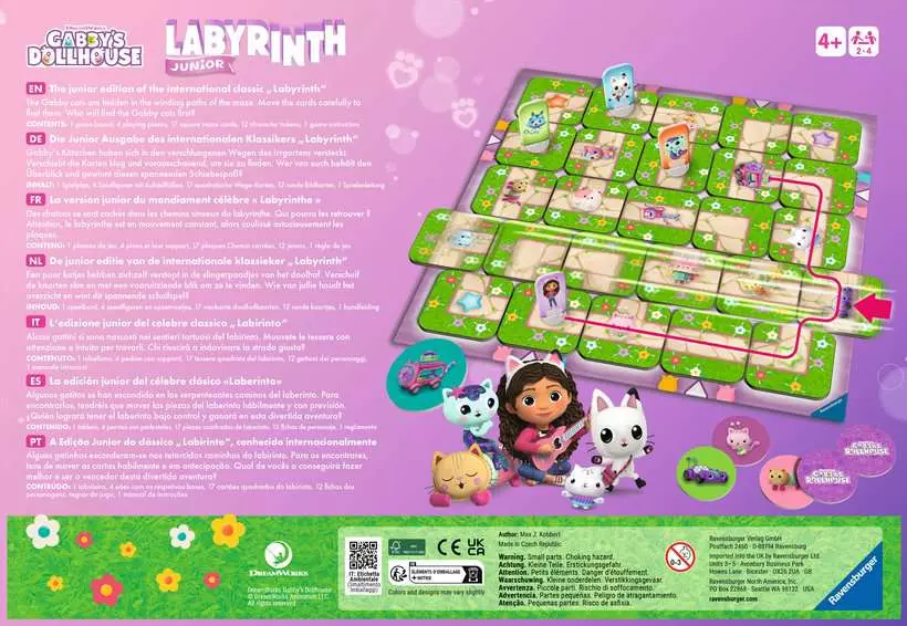 Gabby's Dollhouse: Labyrinth Junior - Sliding Game