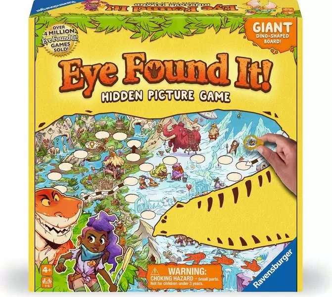 Eye Found It!: World of Dinosaurs - Board Game
