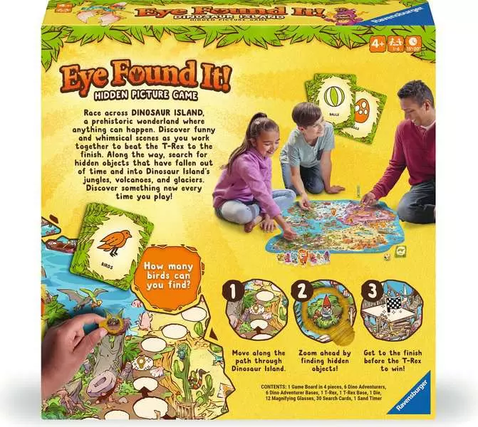 Eye Found It!: World of Dinosaurs - Board Game