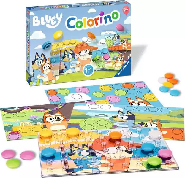 Bluey: Colorino (Multilingual) - Color Matching Game