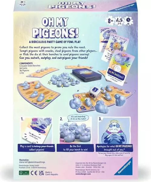 Oh My Pigeons! - Party Game