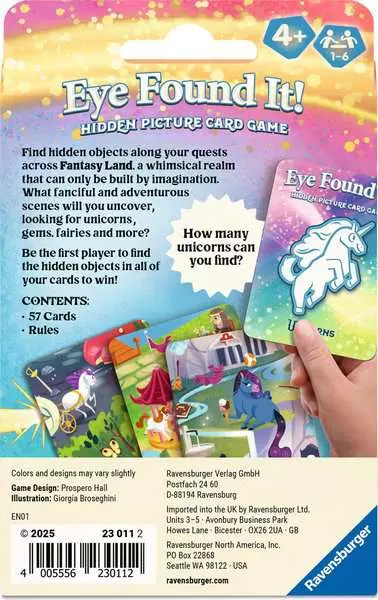 Eye Found It!: Fantasy - Card Game