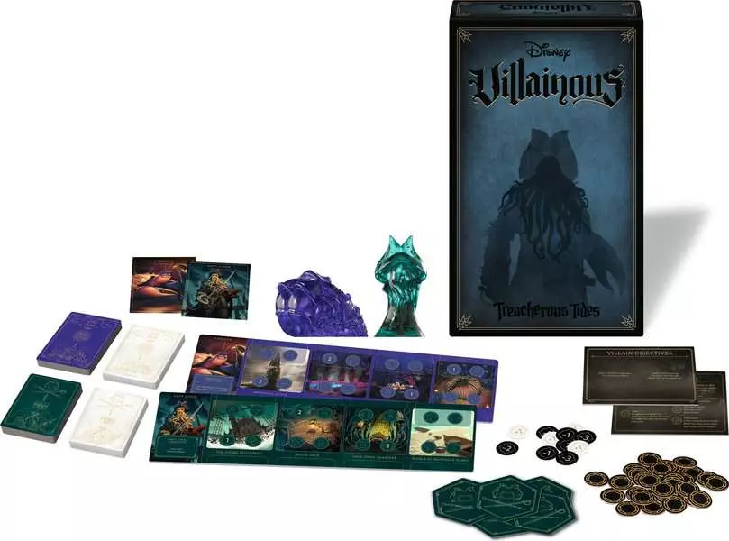 Disney Villainous: Treacherous Tides (English) - Strategy Game