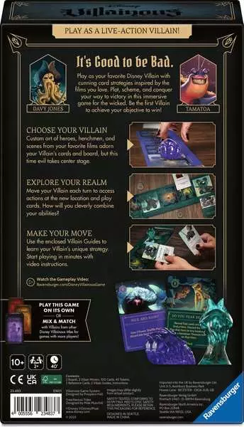 Disney Villainous: Treacherous Tides (English) - Strategy Game
