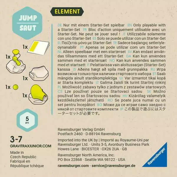 GraviTrax Junior: Jump Element - Construction Game