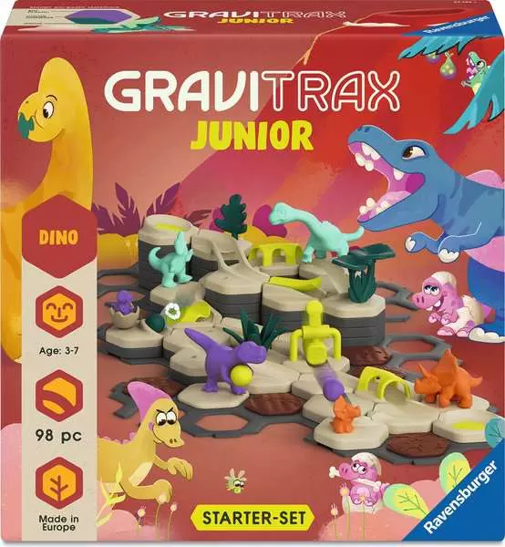 GraviTrax Junior: Dinosaur Starter Set - Brain Game, Large