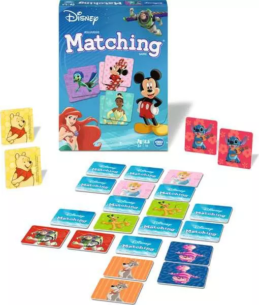 Disney Classic: Matching (Trilingual) - Memory Game