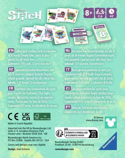 Disney® Stitch: Level 8® - Card Game