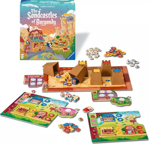 The Sandcastles of Burgundy (English) - Board Game