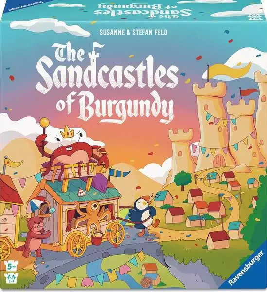 The Sandcastles of Burgundy (English) - Board Game