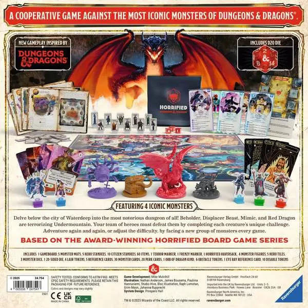 Horrified: Dungeons & Dragons (English) - Strategy Game