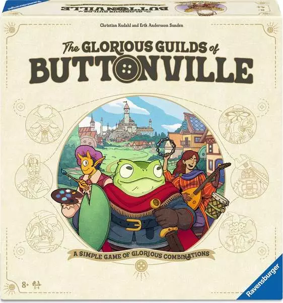 The Glorious Guilds of Buttonville (English) - Card Collection Game