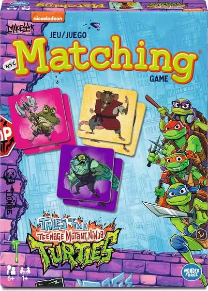 Teenage Mutant Ninja Turtles: Matching (Trilingual) - Memory Game