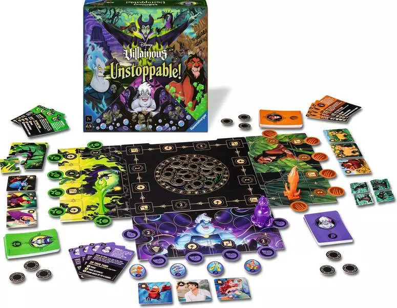 Disney Villainous: Unstoppable! (English) - Strategy Game