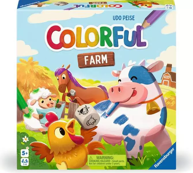 My Colorful Farm (English) - Dice Game