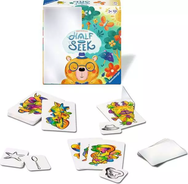 Half & Seek Game (English) - Search Game