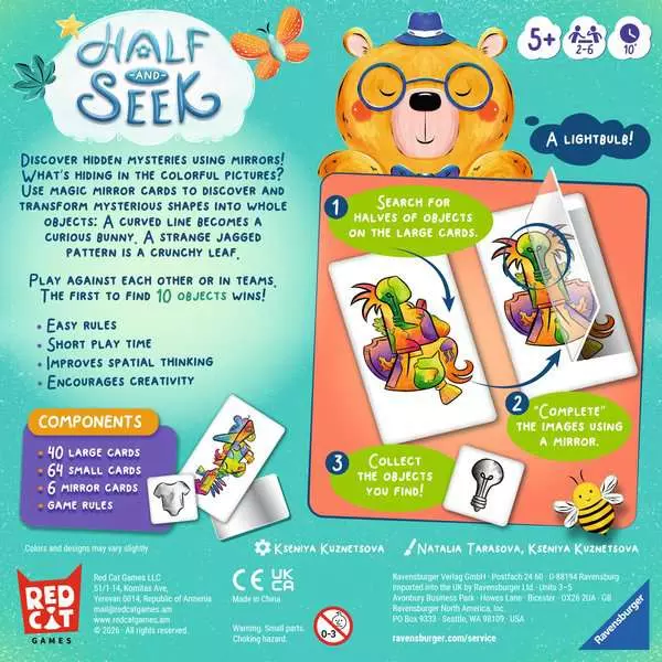Half & Seek Game (English) - Search Game
