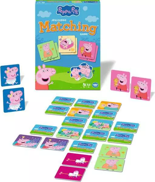 Peppa Pig Mummy: Matching (Trilingual) - Memory Game