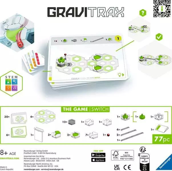 GraviTrax Game: Switch - Construction Game
