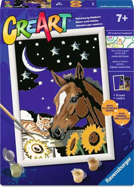 CreArt: Friendship with Gems - Painting by Numbers, 5 x 7