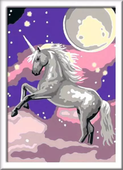 CreArt: Unicorn (Glow) - Painting by Numbers, 5 x 7