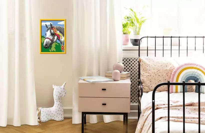 CreArt: Show Horse - Painting by Numbers, 7 x 10