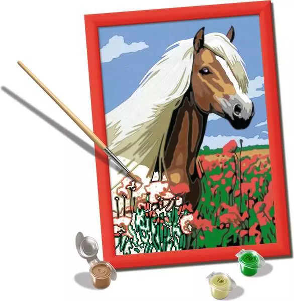 CreArt: Haflinger - Painting by Numbers, 7 x 10